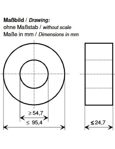 VAC W518-03 Ringkern